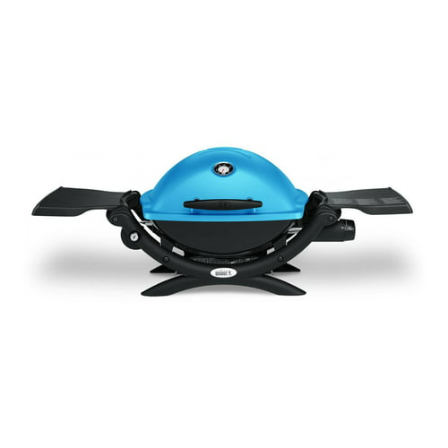 Weber Q 1200 Gas Grill - LP Gas (Blue)