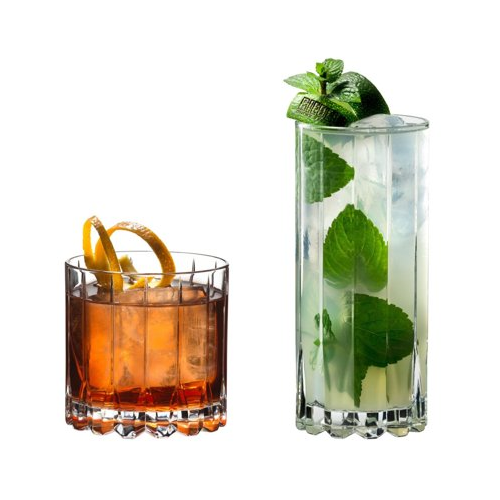 Riedel Drink Specific Glassware Rocks and Highball Set