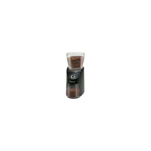 Capresso 570.01 Infinity Plus Commercial-Grade Conical Burr Grinder (Black)