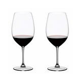 Riedel Vinum Bordeaux Grand Cru Glasses (4-Pack) with Wine Pourer Bundle