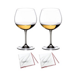 Riedel Vinum Oaked Chardonnay/ Montrachet Glass (2-Piece Set) Bundle