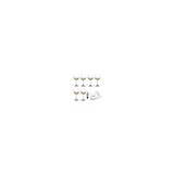 Riedel Veritas Chardonnay Glasses (6-Pack) with Cloth and Wine Pourer