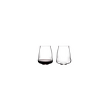 Riedel SL Stemless Wings Pinot Noir/Nebbiolo Wine Glass (Set of 2)