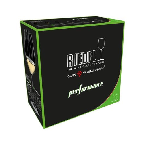 Riedel Performance Sauvignon Blanc Glass (15 oz) with Polishing Cloth