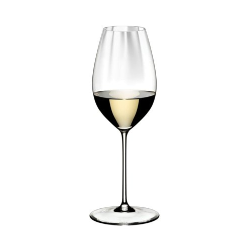Riedel Performance Sauvignon Blanc Glass (15 oz, 4-Pack) with Wine Pourer Bundle