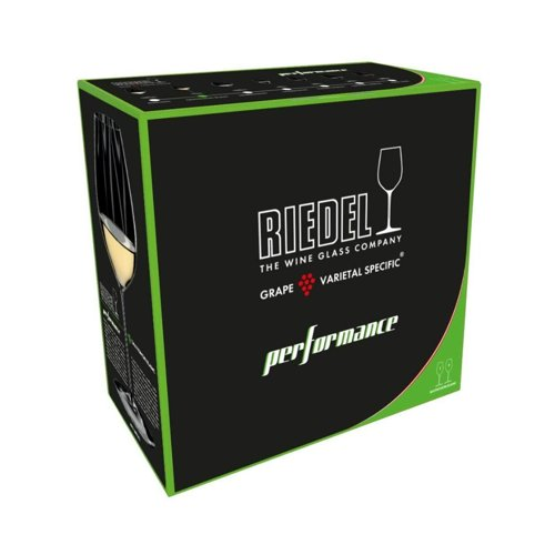 Riedel Performance Sauvignon Blanc Glass (15 oz, 4-Pack) with Wine Pourer Bundle