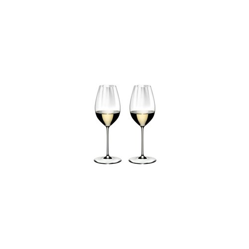 Riedel Performance Sauvignon Blanc Glass (15 oz, 4-Pack) with Wine Pourer Bundle