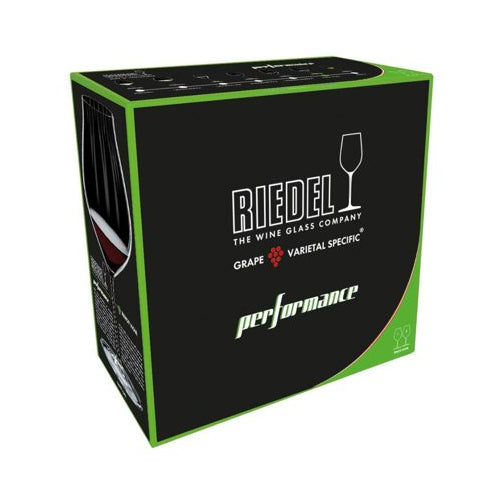 Riedel Performance Pinot Noir Wine Glass (2-Pack) with Polishing Cloth