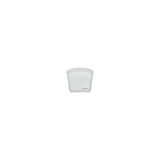 Cuisipro Silicone Seamless Reusable Bags (Clear, 5.25 x 4.75-inch, 2-Pack)
