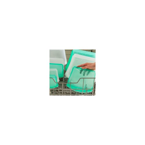Cuisipro Clear Silicone Pack-it Bags (5.25 x 4.75-inch, 6.75 fl oz, 4-Pack)