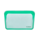 Cuisipro Silicone Seamless Reusable Bag (Green, 7.25 x 5.25-Inch,13.6 fl oz)