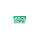 Cuisipro Silicone Seamless Reusable Bag (Green, 7.25 x 5.25-Inch,13.6 fl oz)