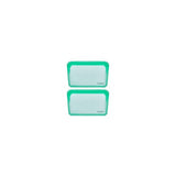 Cuisipro Green Silicone Pack-it Bag (27.25 x 5.25-Inch, 13.5 fl oz, 2-Pack)