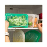 Cuisipro Green Silicone Pack-it Bag (27.25 x 5.25-Inch, 13.5 fl oz, 2-Pack)
