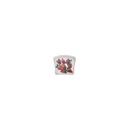Cuisipro Silicone Seamless Reusable Bag (Clear, 8 x 7-Inch, 27 fl oz)
