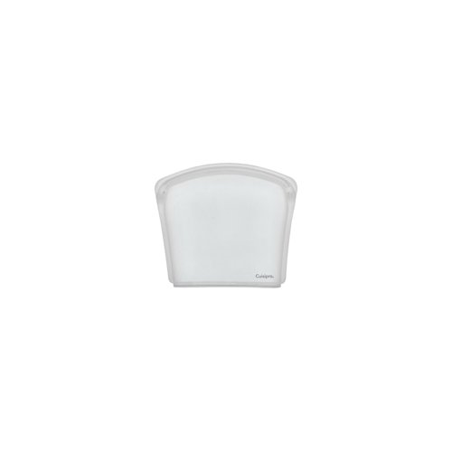 Cuisipro Clear Silicone Pack-it Bag (8 x 7-Inch, 27 fl oz, Seamless, 2-Pack)