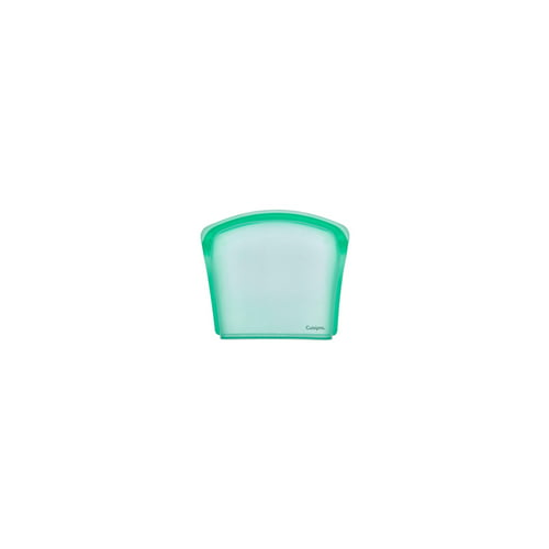 Cuisipro Silicone Seamless Reusable Bag (Green, 8 x 7-Inch, 27 fl oz)