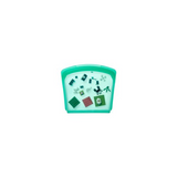 Cuisipro Silicone Seamless Reusable Bag (Green, 8 x 7-Inch, 27 fl oz)