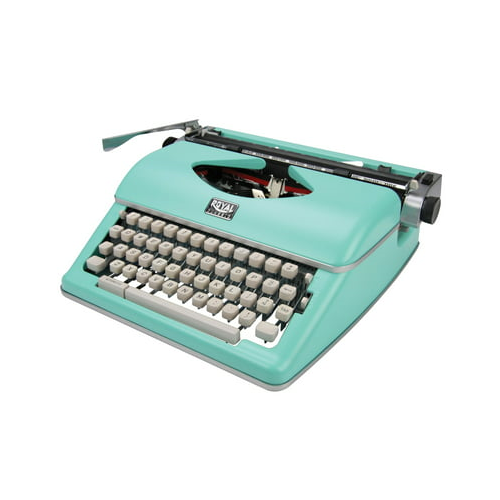 Royal Consumer Classic Retro Manual Typewriter (Mint Green)