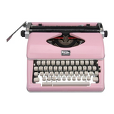 Royal Consumer Classic Retro Manual Typewriter (Pink) (Open Box)
