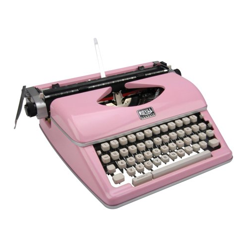 Royal Consumer Classic Retro Manual Typewriter (Pink) (Open Box)