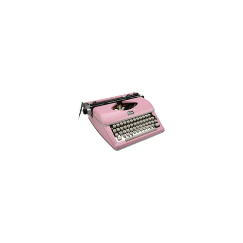 Royal Consumer Classic Retro Manual Typewriter (Pink) (Open Box)