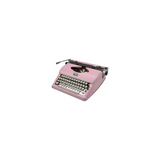 Royal Consumer Classic Retro Manual Typewriter (Pink) (Open Box)