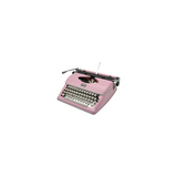 Royal Consumer Classic Retro Manual Typewriter (Pink) (Open Box)