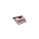 Royal Consumer Classic Retro Manual Typewriter (Pink) (Open Box)