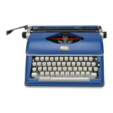 Royal Consumer Classic Retro Manual Typewriter (Classic Blue)