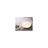 Inomata 9.5-inch Rice Washing Bowl with Side and Bottom Drainers (Clear)