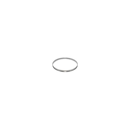 Paderno World Cuisine Tart Ring Round with Rolled Edge