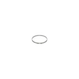 Paderno World Cuisine Tart Ring Round with Rolled Edge