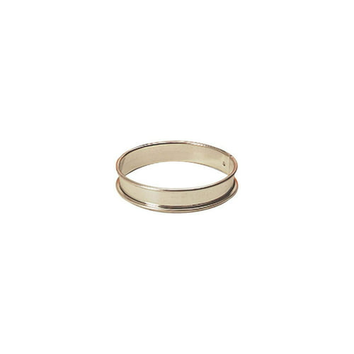 Browne Foodservice Tart Ring Round with Rolled Edge