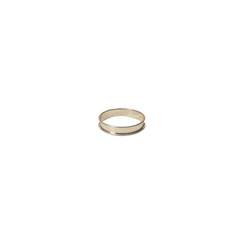Browne Foodservice Tart Ring Round with Rolled Edge