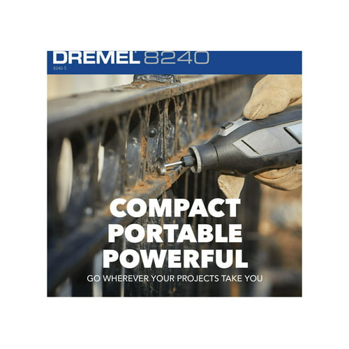 Dremel 8240 12V Superior Control and Quiet Operation Cordless Rotary Tool Kit