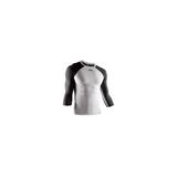 McDavid 3/4 Sleeve Recovery Max Shirt (White/Charcoal/Bright Teal - XL)
