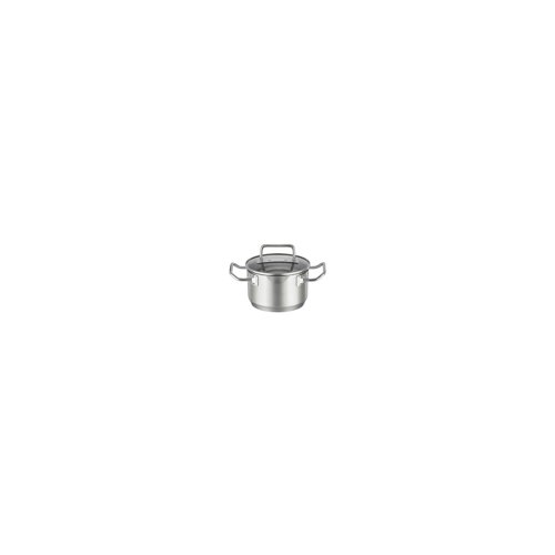 Rosle Expertiso Stainless Steel High Casserole Pot with Glass Lid (6.3-Inch)