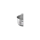 Rosle Expertiso Stainless Steel High Casserole Pot with Glass Lid (6.3-Inch)