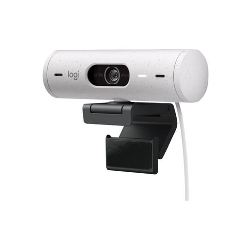 Logitech Brio 500 Webcam (Off-White)