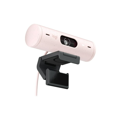 Logitech Brio 500 Webcam (Rose)