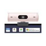 Logitech Brio 500 Webcam (Rose)