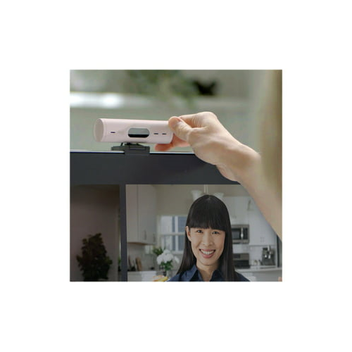 Logitech Brio 500 Webcam (Rose)