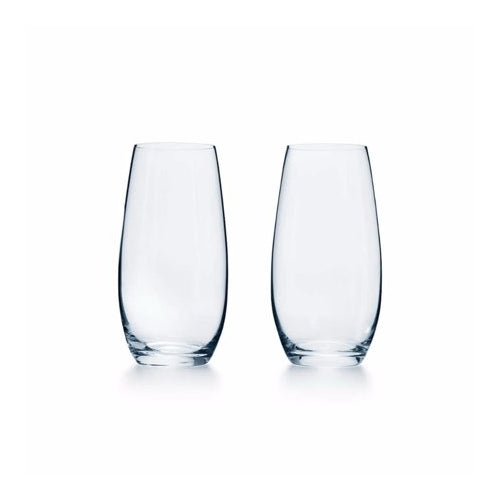 Riedel O Stemless Champagne Glass (4-Pack) with Wine Pourer and Polishing Cloth
