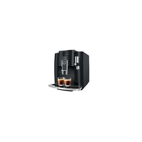 Jura E8 5th Gen Automatic Coffee Machine Piano Black with Milk Container Bundle