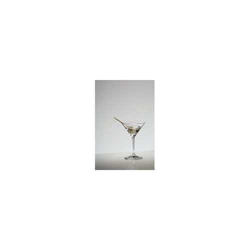 Riedel Vinum Martini Glasses (Set of 4) with Wine Pourer and Polishing Cloth
