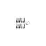 Riedel Glassware Neat Cocktail Glass (6 oz, Clear, 4-pack) with Polishing Cloth