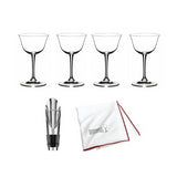 Riedel Drink Specific Glassware Sour Cocktail Glass, Set of 4 with Accessories