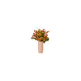 Amaranth 10-Inch Floral Care Shock Resistant Smarter Vase (Blush Pink)