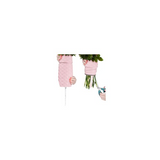 Amaranth 10-Inch Floral Care Shock Resistant Smarter Vase (Blush Pink)